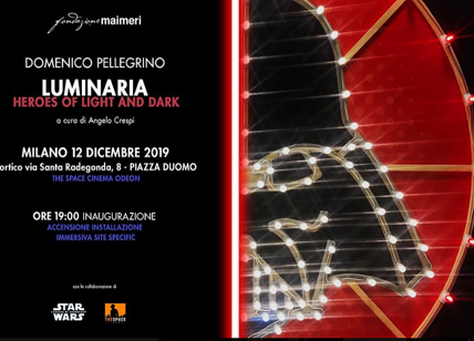 "Luminaria": l'installazione di Pellegrino in Duomo a Milano
