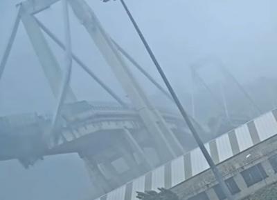 crollo ponte inedito