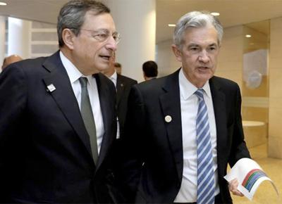 draghi powell