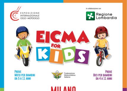 Al via Domenica da Milano il tour "Eicma For Kids"
