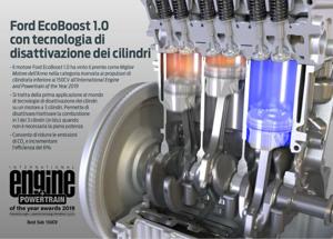 Ford EcoBoost 1.0 vince l’International Engine and Powertrain of the Year