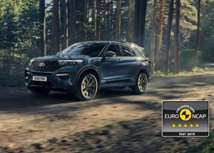 Euro NCAP: 5 Stelle per l’Explorer Plug-In Hybrid