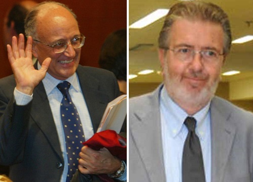Francesco Saverio Borrelli e Filippo Penati Francesco Saverio Borrelli e Filippo Penati