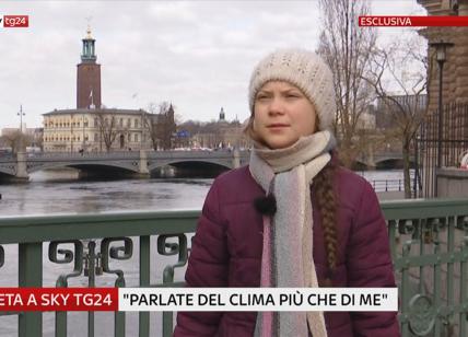 Greta Thunberg a Sky Tg24: "Con Trump i fatti non funzionano. Non ho tempo per lui"