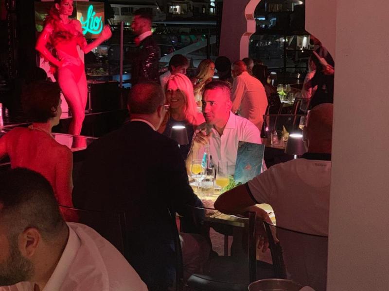 Di Maio e Virginia Saba al Lio di Poltu Quatu Di Maio e Virginia Saba al Lio di Poltu Quatu
