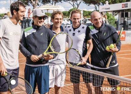 Bagno di vip al Foro italico: arriva Tennis&Friend
