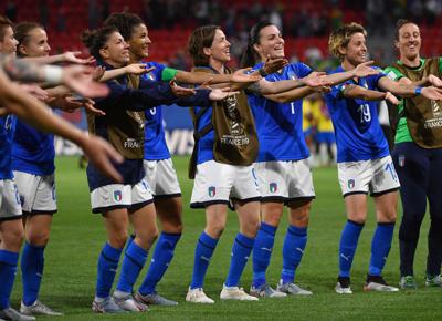 italia femminile nazionale mondiale donne 1