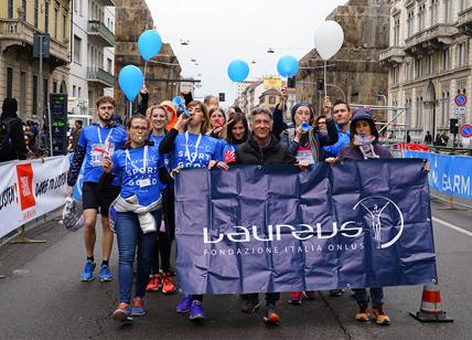 Fondazione Laureus Italia Onlus alla Milano Marathon 2019. Foto