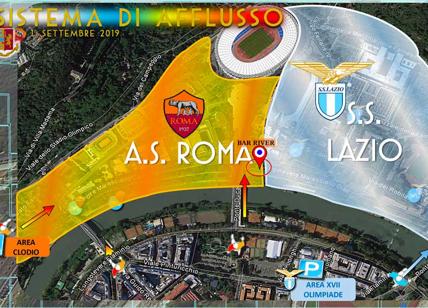 Derby Lazio-Roma, le misure di sicurezza. Corteo Diabolik, alta tensione