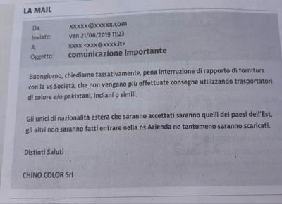 lettera da fb