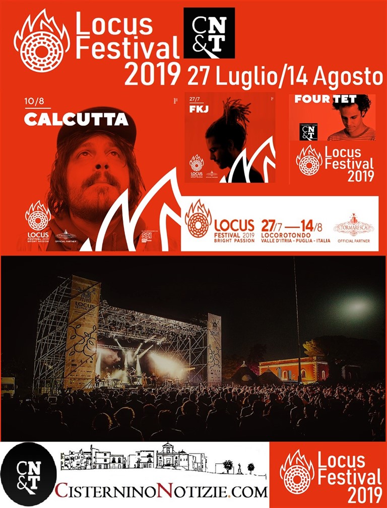 LOCUS FESTIVAL 2019 in VALLE dITRIA