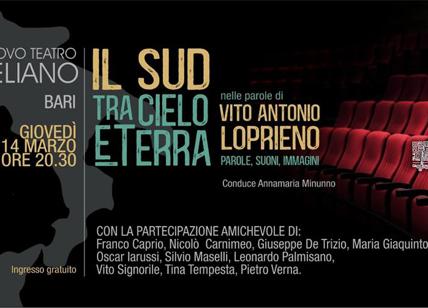Vito Antonio Loprieno al Teatro Abeliano: la lettura va in scena