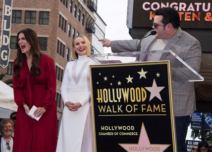 Le attrici di 'Frozen 2'onorate con la stella sulla Walk of Fame