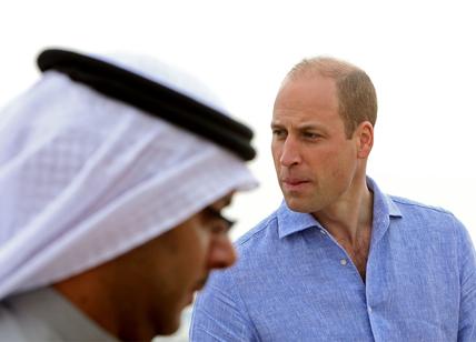 Il principe William in visita in Kuwait
