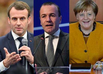 macron weber merkel ape