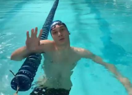 Manuel Bortuzzo torna a nuotare. Al via la riabilitazione al Santa Lucia