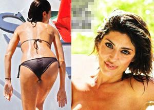MARA CARFAGNA SEXY IN BIKINI ELISA ISOARDI, CHE TOPLESS