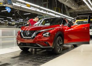 Sunderland, inizia la produzione della Nissan Juke