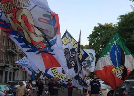 Inter, la festa per i 50 anni della Curva Nord a San Siro