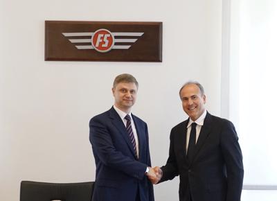 Oleg Belozerov e Gianfranco Battisti