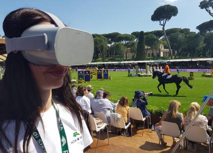 Piazza di Siena 2019, Virtual Reality a 360°