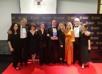 Premiazione Giovanni Luca Perin e team HR Generali Country Italia