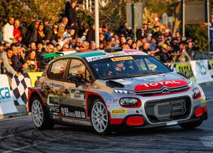 CIR 2019, Il duo Citroen Rossetti-Mori sul podio del Rally del Ciocco