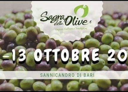 Sagra Olive di Sannicandro di Bari e GIROLIO: tutto il buono delle olive dolci