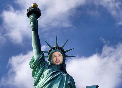 salvini statua della libertà