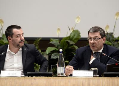 salvini giorgetti ape