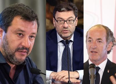 Salvini Giorgetti Zaia