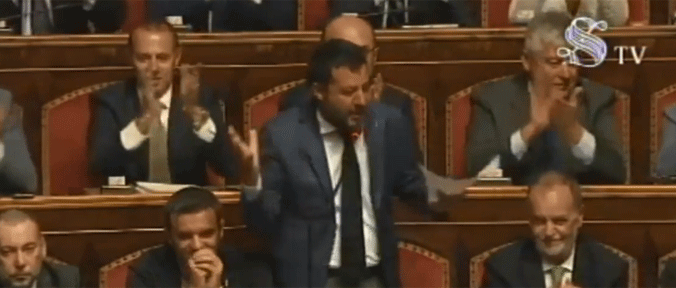 Salvini: "Votiamo il taglio dei parlamentari e poi si va alle urne"