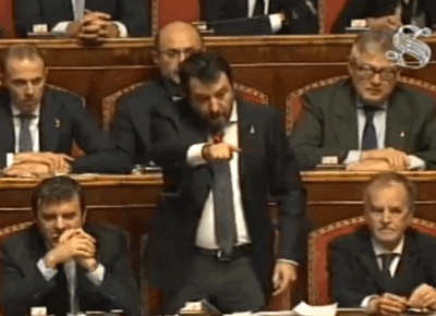 Salvini senato ape