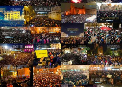 Sardine scatenate: scatta la censura social. Sabato il test a Rieti, poi Roma Sardine scatenate: scatta la censura social. Sabato il test a Rieti, poi Roma