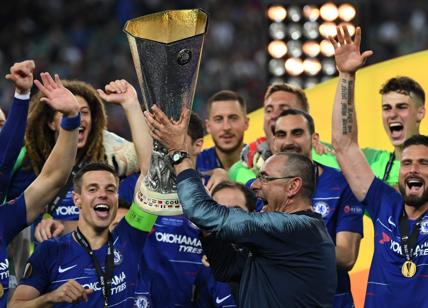 Sarri trionfa: Europa League col Chelsea. Futuro Juventus? "Amo Napoli, ma..."