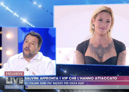 Ascolti Tv Auditel: D'Urso cresce con Salvini e doppia Giletti con Renzi-Prati