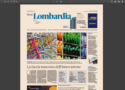 Sole 24 Ore, debutta il focus economico sulla Lombardia