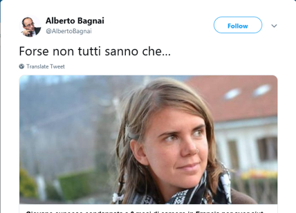 La 'Carola italiana' condannata per favoreggiamento dell'immigrazione nel 2017