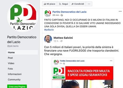Sea Watch: battaglia del Pd Lazio contro Salvini: “Sei un finto capitano"