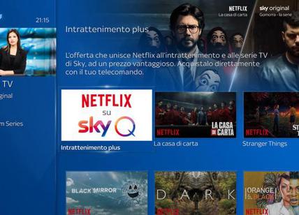 Sky firma partnership con Netflix: dal 9 ottobre in Italia