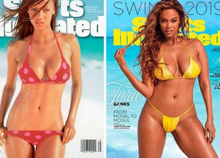 Sport Illustrated, Tyra Banks torna in copertina a 45 anni. E Lindsey Vonn...