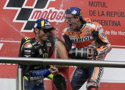MotoGP Argentina, Valentino Rossi che podio: "All'ultimo giro con Dovizioso.."