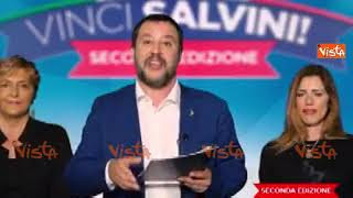 Vinci Salvini, ecco lo spot lanciato dal Ministro dell'Interno