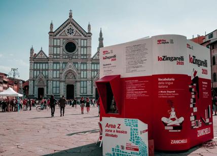 Zanichelli, il progetto Parole da Salvare in piazza Santa Croce a Firenze