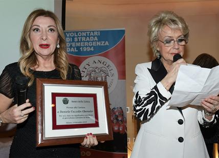 Daniela Cuzzolin premio alla carriera, contributo al giornalismo televisivo.