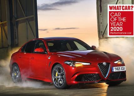 l'Alfa Romeo Giulia Quadrifoglio sia aggiudica il “Car of the Year 2020”