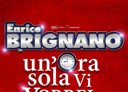 Enrico Brignano, “Un’ora sola vi vorrei” registra il sold out ad Ancona