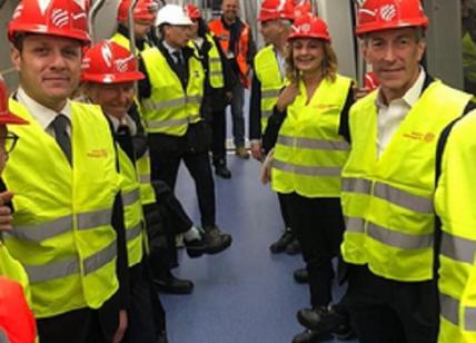 Metro M4, Salini visita i cantieri: "Uno dei progetti più iconici del Paese"