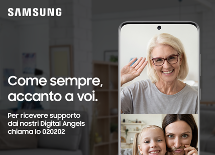 Coronavirus, i digital angel Samsung al fianco degli over 65 per Milano Aiuta