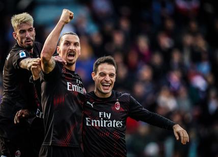 Ibrahimovic e Leao stendono il Cagliari: il Milan torna in corsa per l'Europa